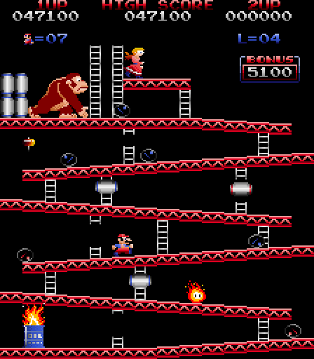Donkey Kong Remastered; Barrel Stage (SD).png