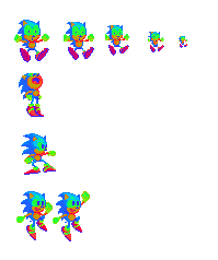 sonic 1 sprites